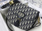 Dior Bobby Blue Oblique Jacquard - M9319UTZQ - 22x17x6cm - 5