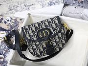 Dior Bobby Small Blue Oblique Jacquard - M9319UTZQ - 18x14x5cm - 1