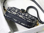 Dior Bobby Small Blue Oblique Jacquard - M9319UTZQ - 18x14x5cm - 2