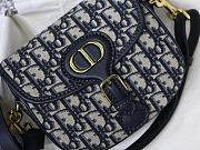 Dior Bobby Small Blue Oblique Jacquard - M9319UTZQ - 18x14x5cm - 6