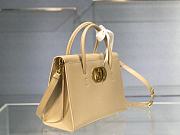 Dior Large St Honoré Tote Beige Grained Calfskin - M9321UMBA - 30cm - 3