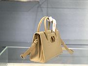 Dior Medium St Honoré Tote Beige Grained Calfskin - M9321UMBA - 25x19x12cm - 4