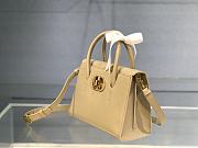 Dior Medium St Honoré Tote Beige Grained Calfskin - M9321UMBA - 25x19x12cm - 3