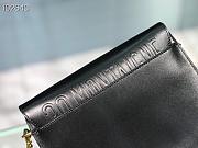  Dior Medium Bobby Bag Black Box Calfskin - M9319UMOL - 22×17×6cm - 5