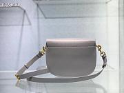 Dior Medium Bobby Gray Box Calfskin - M9319UMOL - 22×17×6cm - 3