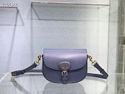 Dior Medium Bobby Retro Blue Box Calfskin - M9319UMOL - 22×17×6cm - 1