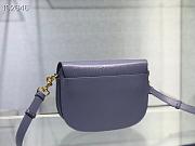 Dior Medium Bobby Retro Blue Box Calfskin - M9319UMOL - 22×17×6cm - 2