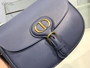 Dior Medium Bobby Retro Blue Box Calfskin - M9319UMOL - 22×17×6cm - 6