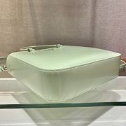 Prada Brushed Leather Mint Tote Bag - 1BA330 - 24x22x6cm - 5