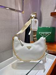 Prada Re-edition 2005 Saffiano White - 1BH204 - 23x17x6.5cm - 2