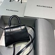 Balenciaga Hourglass S Tote Bag - 5935461QJ4M - 11.5x14x4.5cm - 6