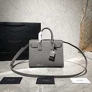 YSL Sac De Jour Nano Gray - 392035 - 22x18x10.5cm  - 1