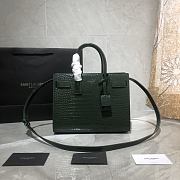 YSL Sac De Jour Green - 421863 -26x20.5x12.5cm - 1