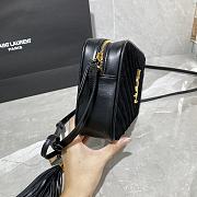 YSL Lou Camera Monogram Black - 23x16x6cm - 4