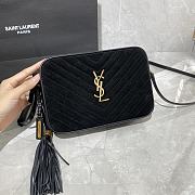 YSL Lou Camera Monogram Black - 23x16x6cm - 5