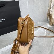 YSL Lou Camera Monogram Brown- 23x16x6cm - 2