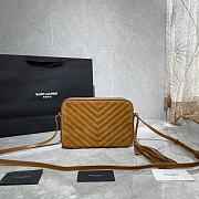 YSL Lou Camera Monogram Brown- 23x16x6cm - 6