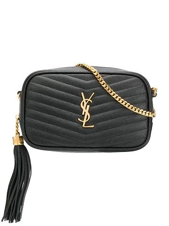 YSL Mini Lou Quilted Shoulder Bag - 585040 - 19×11×5cm