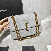 YSL Saint Laurent Jamie Quilted Shoulder Bag - 634820 - 24×15.5×6.5cm - 5