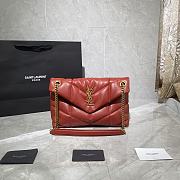 YSL Saint Laurent Loulou Shoulder Red bag - 29x17x11cm - 1