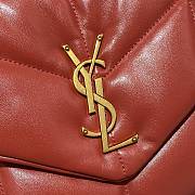 YSL Saint Laurent Loulou Shoulder Red bag - 35x23x13.5cm - 6