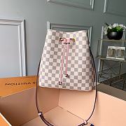 Louis Vuitton Neonoe MM Damier Azur Pink - N40152 - 26x22x27cm - 2