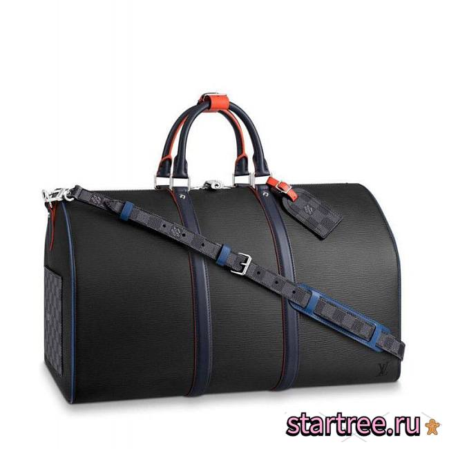 Louis Vuitton Keepall 45 Black- M51462 - 45x27x20cm - 1