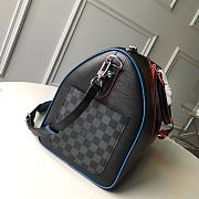 Louis Vuitton Keepall 45 Black- M51462 - 45x27x20cm - 4