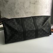 Louis Vuitton Keepall 45 Black- M43413 - 45x27x20cm - 3