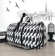 Louis Vuitton Keepall Black & White 50 - 50x29x23cm - 2