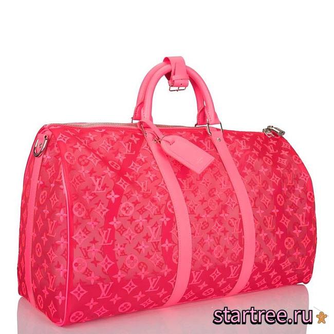 Louis Vuitton Keepall Pink 50 - M55267 - 50x29x23cm - 1