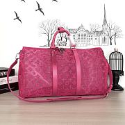 Louis Vuitton Keepall Pink 50 - M55267 - 50x29x23cm - 5