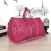 Louis Vuitton Keepall Pink 50 - M55267 - 50x29x23cm - 4