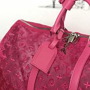 Louis Vuitton Keepall Pink 50 - M55267 - 50x29x23cm - 3