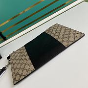  Gucci GG Supreme Canvas Pouch- 495017 - 30.5x21x1.5cm - 5