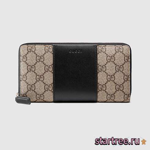 GG Supreme Zip Around Wallet - ‎451249 - 19x10x2cm - 1