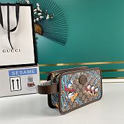  Gucci Disney x Gucci Donald Duck Cosmetic Case - 647929 - 22x14x7cm - 4