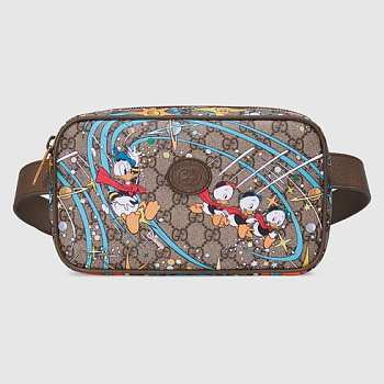 Disney x Gucci Donald Duck Print Belt Bag - 602695 - 24x14x5.5cm