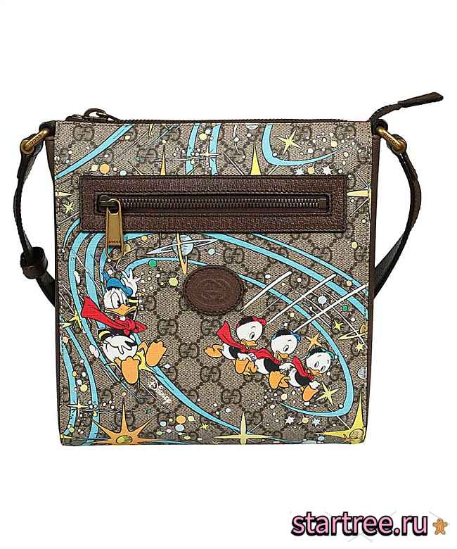 Disney x Gucci Donald Duck Messenger Bag- 645054 - 21x23x4cm - 1