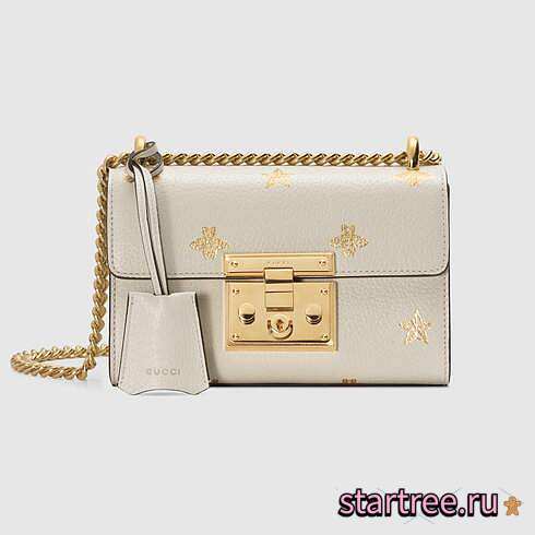 Gucci Padlock Bee Star Small shoulder bag - 432182 - 20x12.5x8cm - 1