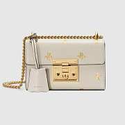 Gucci Padlock Bee Star Small shoulder bag - 432182 - 20x12.5x8cm - 1