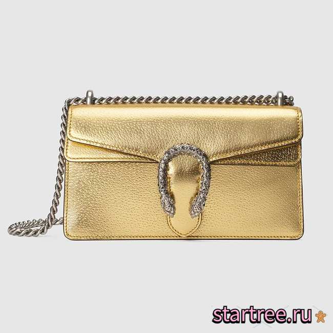 Gucci Dionysus Gold Large Bag - 499623 - 25x13.5x7cm - 1