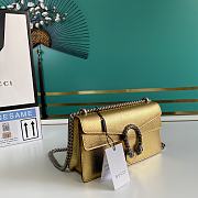 Gucci Dionysus Gold Large Bag - 499623 - 25x13.5x7cm - 2