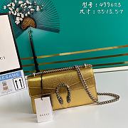 Gucci Dionysus Gold Large Bag - 499623 - 25x13.5x7cm - 6