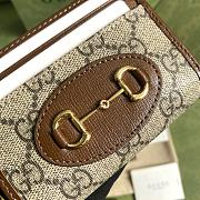 Gucci Horsebit 1955 Wallet - 658549 - 11.5x8.5x3cm - 5