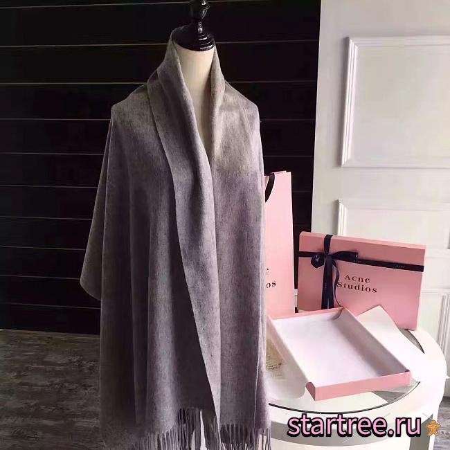 Acne Scarf Gray 180x70cm - 1