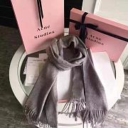 Acne Scarf Gray 180x70cm - 5