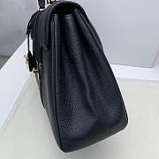 Celine Medium 16 Bag In Grained Calfskin Black - 187373BF8 - 32x23.5x13cm - 2