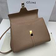 Celine Medium 16 Bag In Grained Calfskin Pebble - 187373BF8 - 32x23.5x13cm - 6