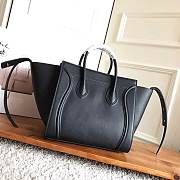 Celine Phantom Black Lychee Pattern - 30x28x24cm - 4